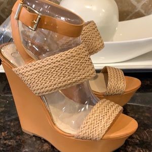 Jessica Simpson platform sandals